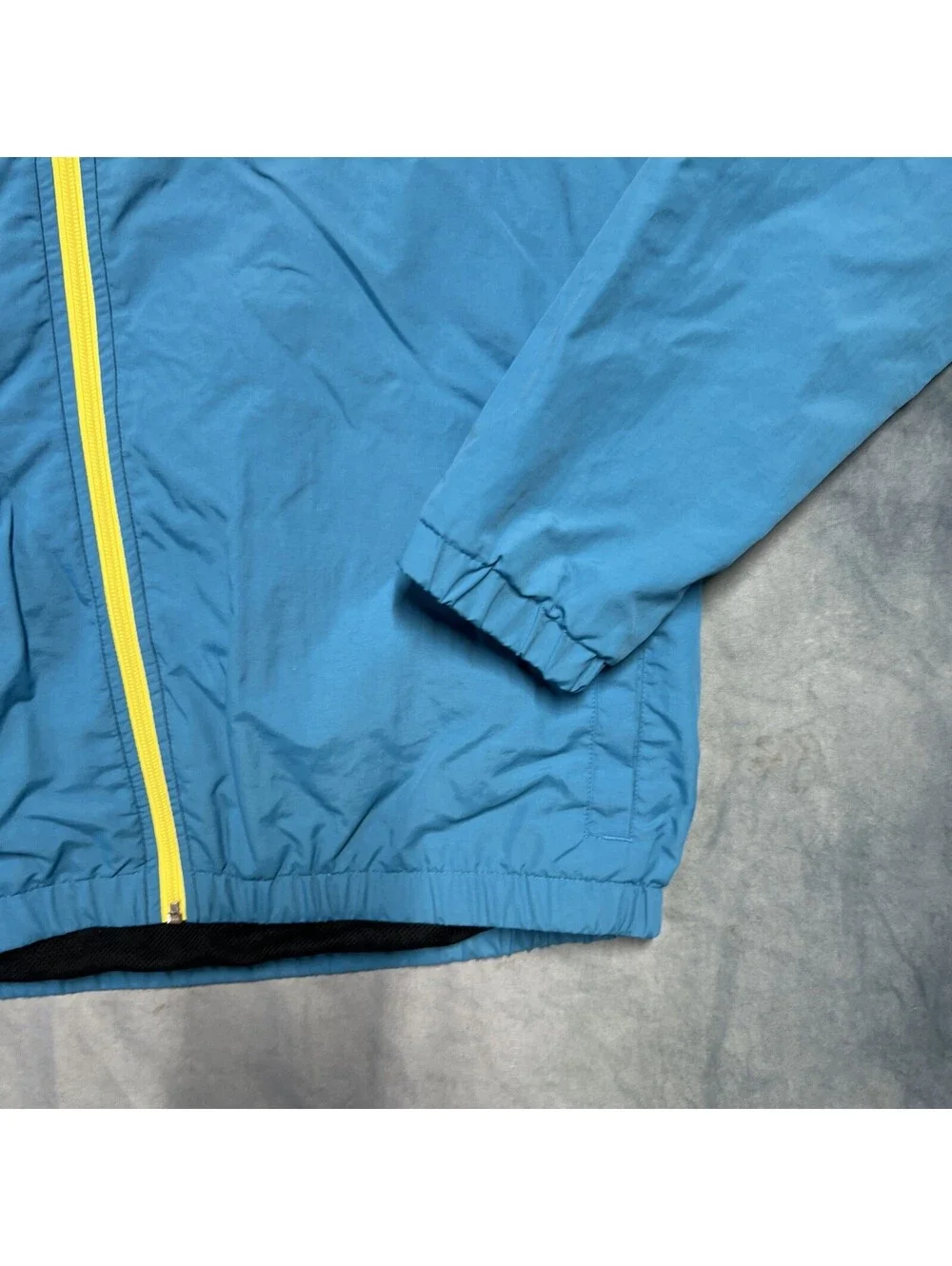 Universal Studios Jacket Adult XL Embroidered Retro Full Zip Hood Colorblock VTG